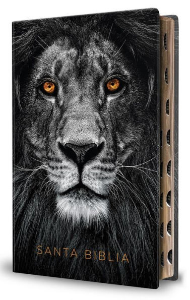 Biblia Reina Valera 1960 Letra Grande. Biblia LeÃ³n SÃ­mil Piel Ãndice / Spanish Bible Rvr 1960 Handy Size Large Print Imitation Leather Lion of Judah