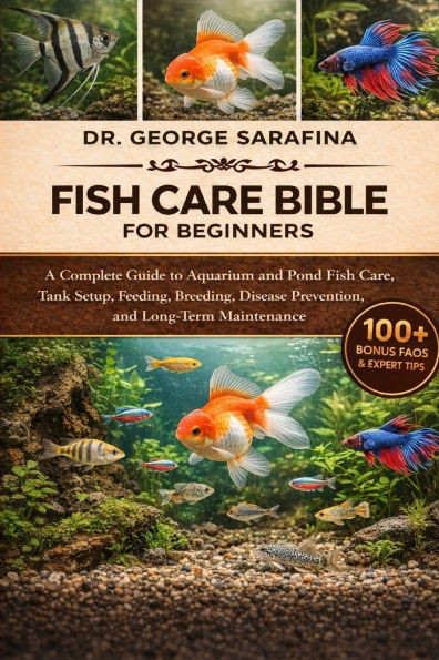 Fish Care Bible for Beginners: A Complete Guide to Aquarium and Pond Fish Care, Tank Setup, Feeding, Breeding, Disease Prevention, and Long-Term Maint