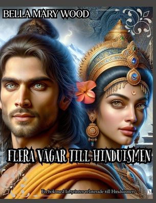 Flera vägar till Hinduismen En bok med labyrinter relaterade till Hinduismen: utbildning maze
