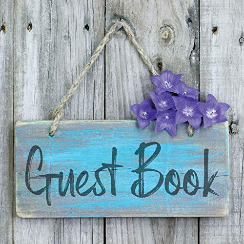 Guest Book : Sign In Visitor Log Book For Vacation Home, Rental House, Airbnb, Bed And Breakfast Memory Book, Lake Home Rental Logbook