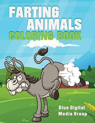 Farting Animal Coloring Book : Farting Animal Book