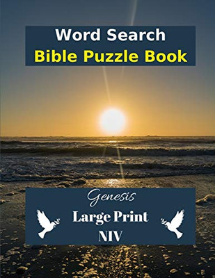 Word Search Bible Puzzle : Genesis in Large Print NIV