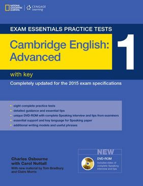 Exam Essentials Practice Tests: Cambridge English Advanced 1 with DVD-ROM