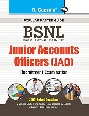BSNL Junior Accounts Officers (JAO) Examination Guide