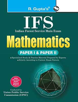 Upsc: IFS Mathematics (Paper I & II) Main Exam Guide