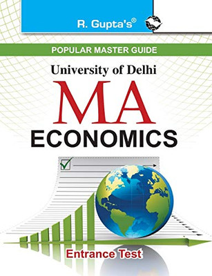 Delhi University M.A. Economics Entrance Test Guide [Paperback]
