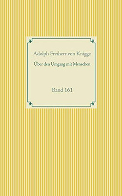Über den Umgang mit Menschen: Band 161 (German Edition)