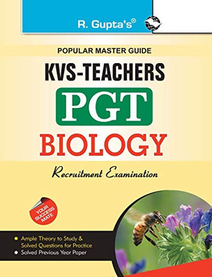 Kvs: Biology (PGT) Teachers Exam Guide