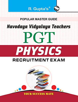 Navodaya Vidyalaya: PGT (Physics) Recruitment Exam Guide