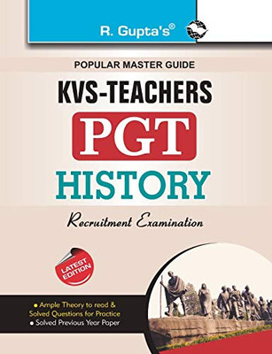 Kvs: History (PGT) Teachers Exam Guide