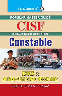 Cisf: Constable (Driver & Driver-cum-Pump Operators) Recruitment Exam Guide