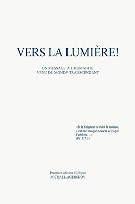 Vers la Lumière (French Edition)