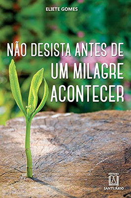 Não desista antes de um milagre acontecer (Portuguese Edition)