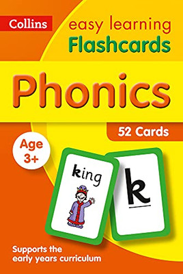 Phonics Flashcards: 52 Cards (Collins Easy Learning Preschool)