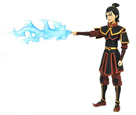 DIAMOND SELECT TOYS Avatar The Last Airbender: Firebender Azula Action Figure, Multicolor