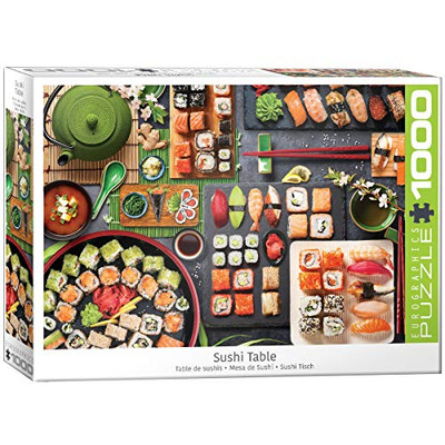 EuroGraphics Sushi Table 1000 Piece Puzzle for Adults