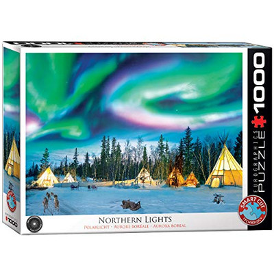 EuroGraphics 5435 Northern Lights - Yellowknife 1000Piece Puzzle