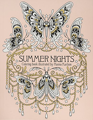 Summer Nights Coloring Book: Originally Published in Sweden as "Sommarnatt"