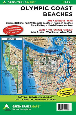Olympic Coast Beaches, WA No. 99S (Green Trails Maps)