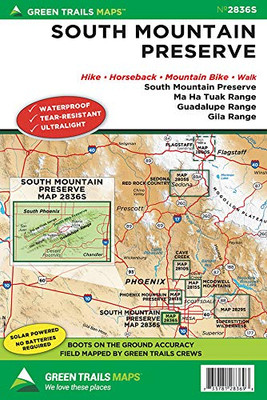 South Mountain Preserve, AZ No. 2836S (Green Trails Maps)