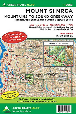 Mount Si * NRCA, WA No. 206S (Green Trails Maps)