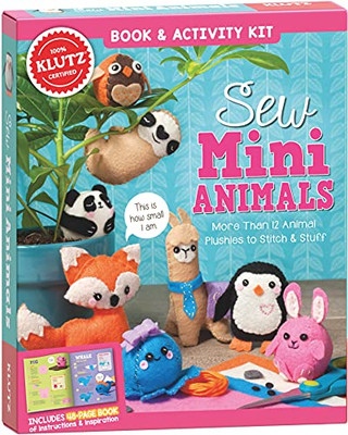 Sew Mini Animals (Klutz Craft Kit)