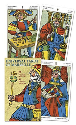 Universal Tarot of Marseille (English and Spanish Edition)
