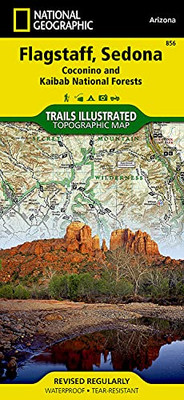 Flagstaff, Sedona [Coconino and Kaibab National Forests] (National Geographic Trails Illustrated Map, 856)