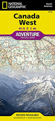 Canada West (National Geographic Adventure Map, 3113)