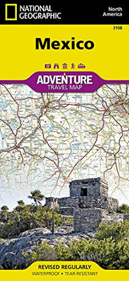 Mexico (National Geographic Adventure Map, 3108)