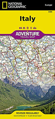 Italy (National Geographic Adventure Map, 3304)