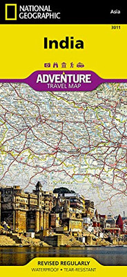 India (National Geographic Adventure Map, 3011)