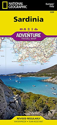 Sardinia [Italy] (National Geographic Adventure Map, 3309)
