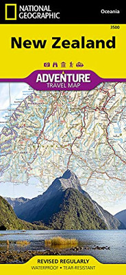 New Zealand (National Geographic Adventure Map, 3500)