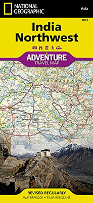 India Northwest (National Geographic Adventure Map, 3013)