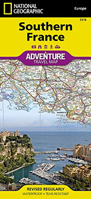 Southern France (National Geographic Adventure Map, 3314)