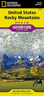 United States, Rocky Mountains (National Geographic Adventure Map, 3120)