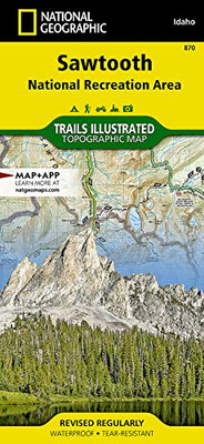 Sawtooth National Recreation Area (National Geographic Trails Illustrated Map (870))