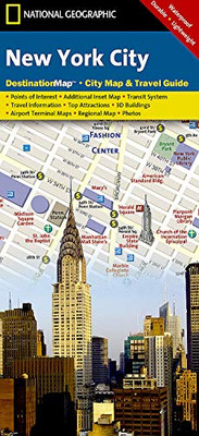 New York City (National Geographic Destination City Map)