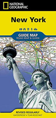 New York (National Geographic Guide Map)