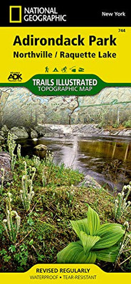 Northville, Raquette Lake: Adirondack Park (National Geographic Trails Illustrated Map, 744)