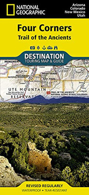 Four Corners [Trail of the Ancients] (National Geographic Destination Map)