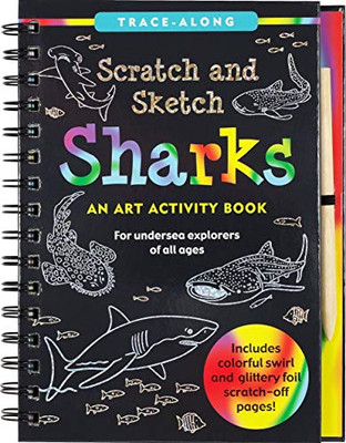 Scratch & Sketch Sharks (Trace Along)