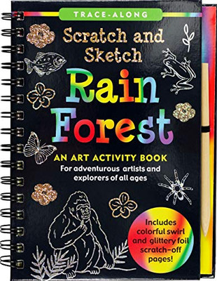 Scratch & Sketch Rain Forest (Trace Along)