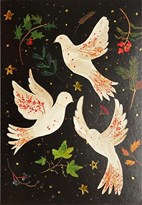 The Doves of Peace Small Boxed Holiday Cards (20 cards, 21 self-sealing envelopes)