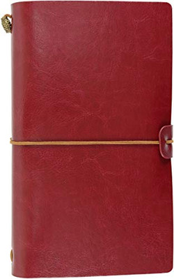 Voyager Refillable Notebook - Burgundy (Traveler's Journal, Planner, Notebook)