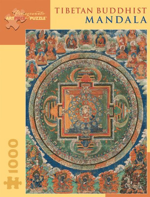 Tibetan Buddhist Mandala: 1,000 Piece Puzzle