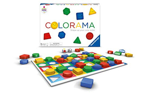 Ravensburger Colorama for Ages 3 & Up - Fast Children's Game of Patterns and Shapes