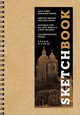 Sketchbook (Basic Small Spiral Kraft) (Volume 18) (Sterling Sketchbooks)