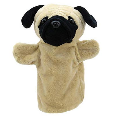The Puppet Company PC004624 Animal Buddies Pug - Hand Puppet